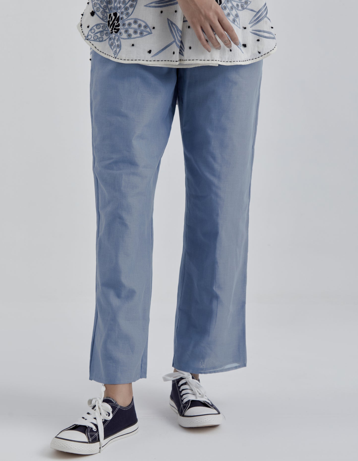 Steel Solid Pants