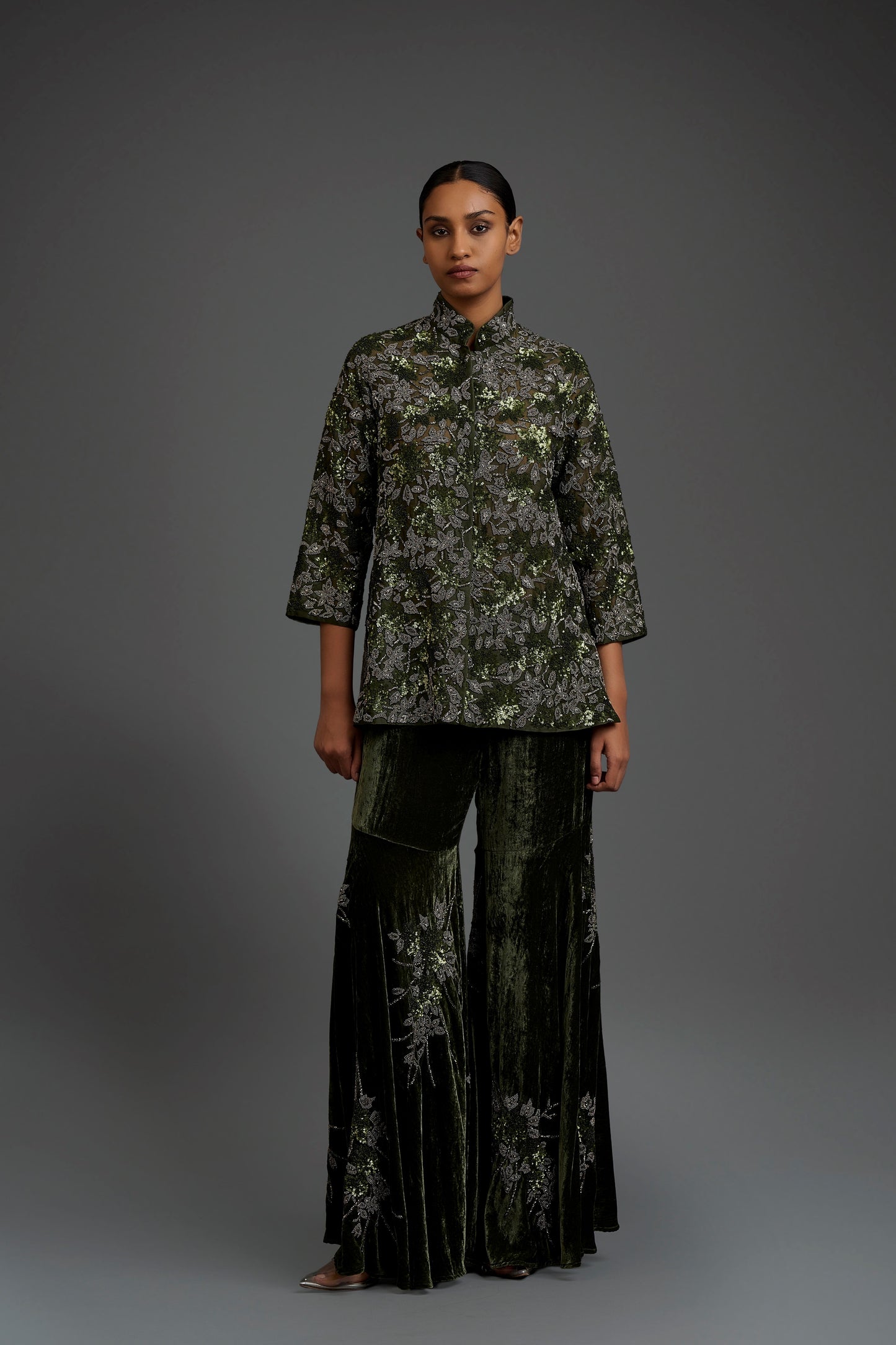 Forest Hand Beaded Jacket