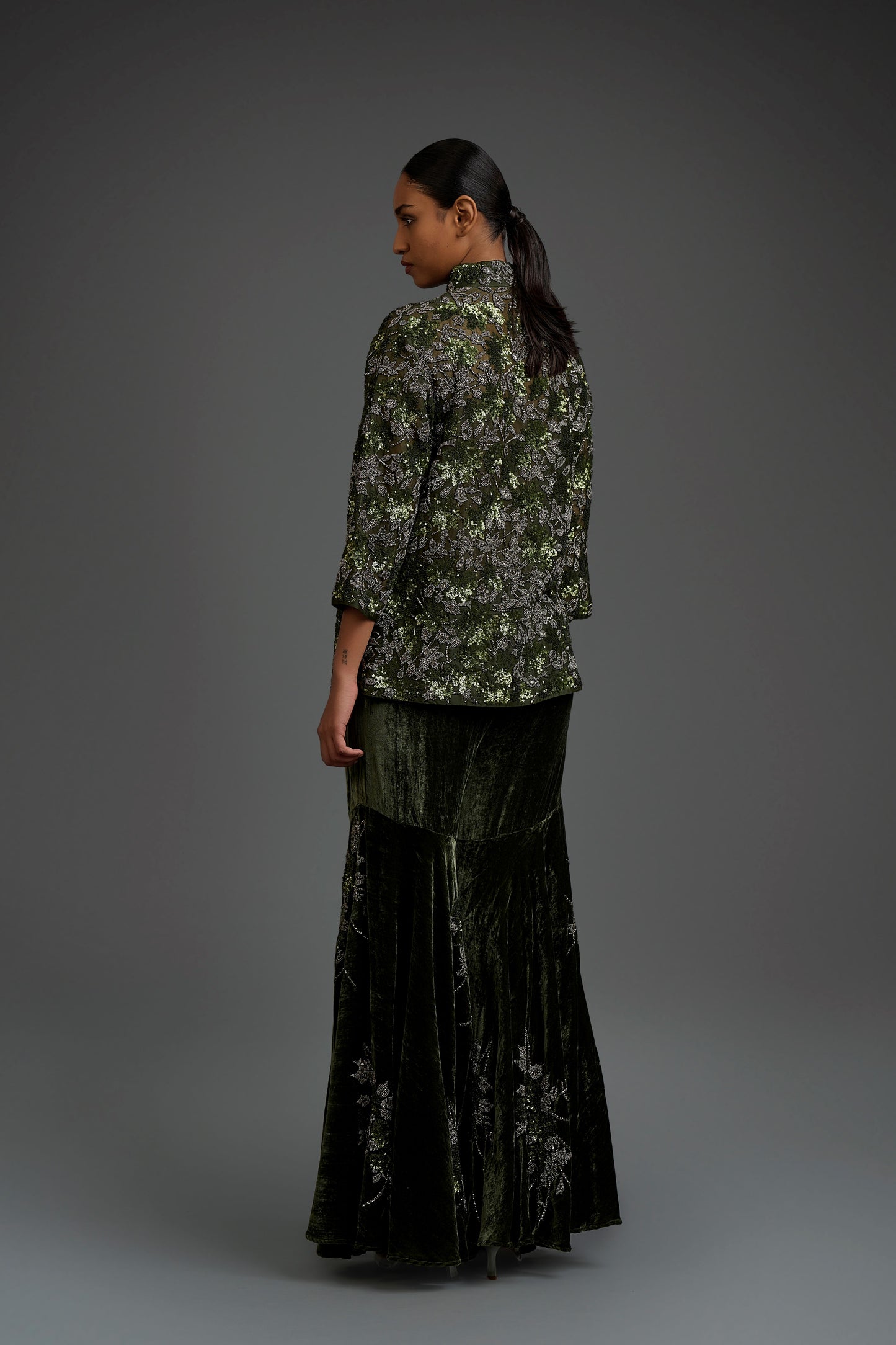 Forest Hand Beaded Jacket