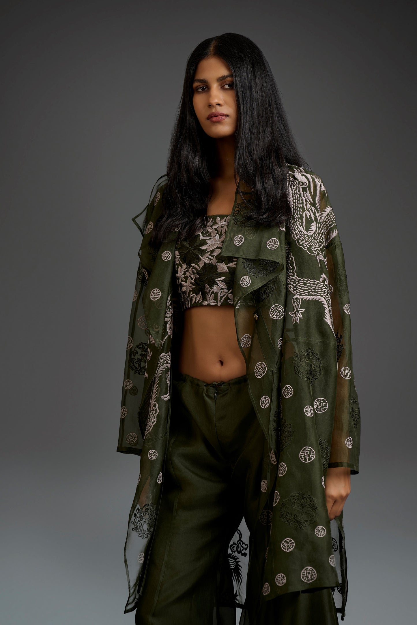 Forest Flat Stitch Jacket