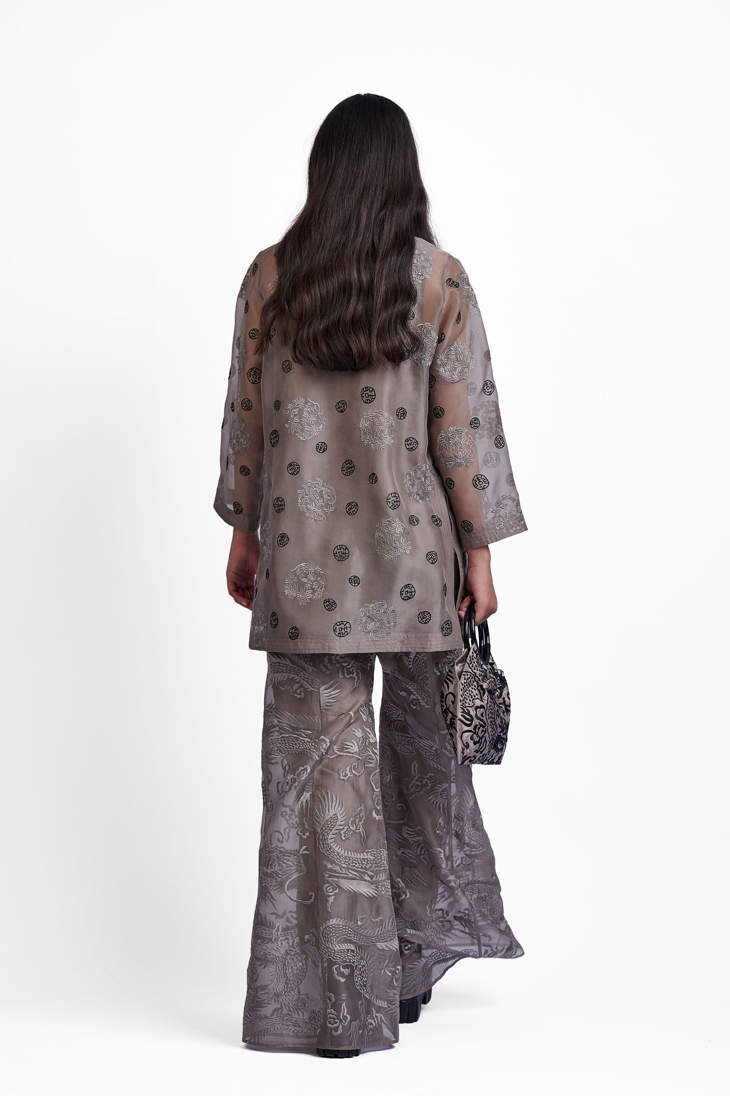 Stone Flat Stitch Jacket