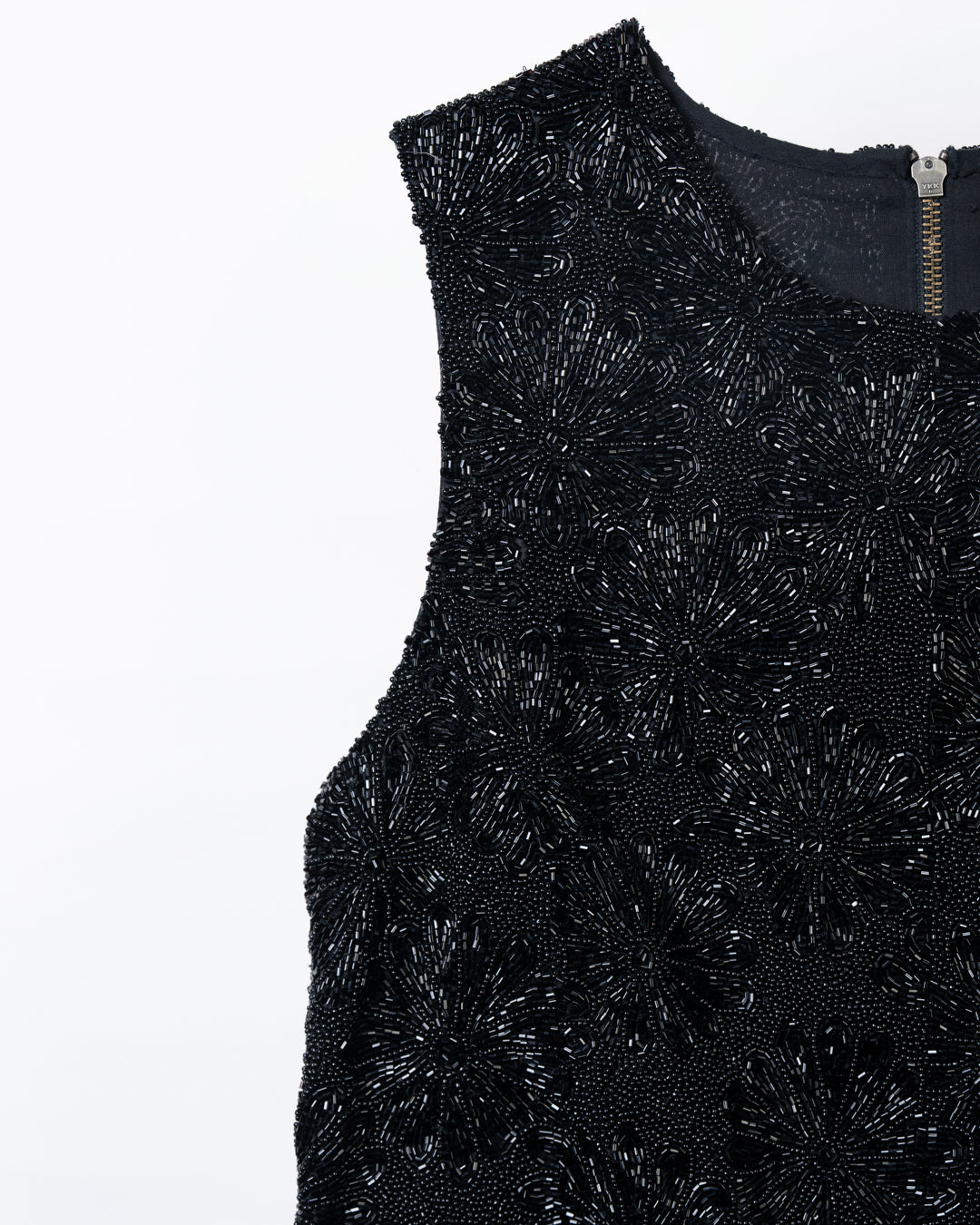 Black Hand Beaded Blouse