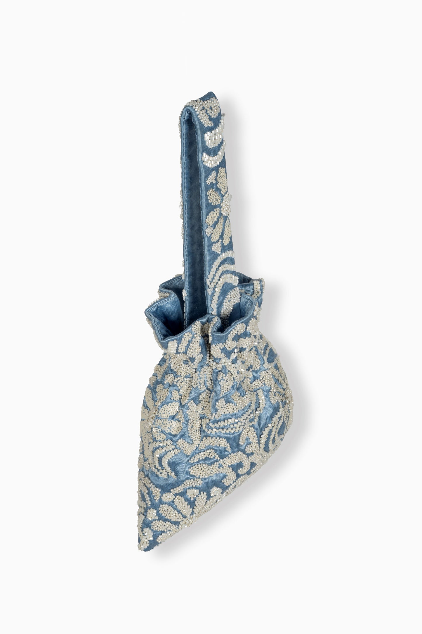 Steel Hand Beaded Handbag