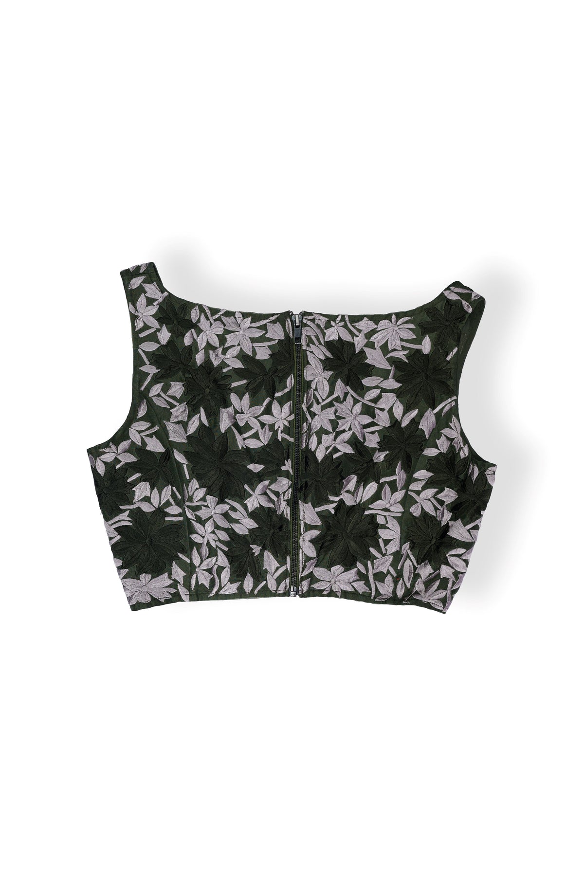 Forest Flat Stitch Blouse