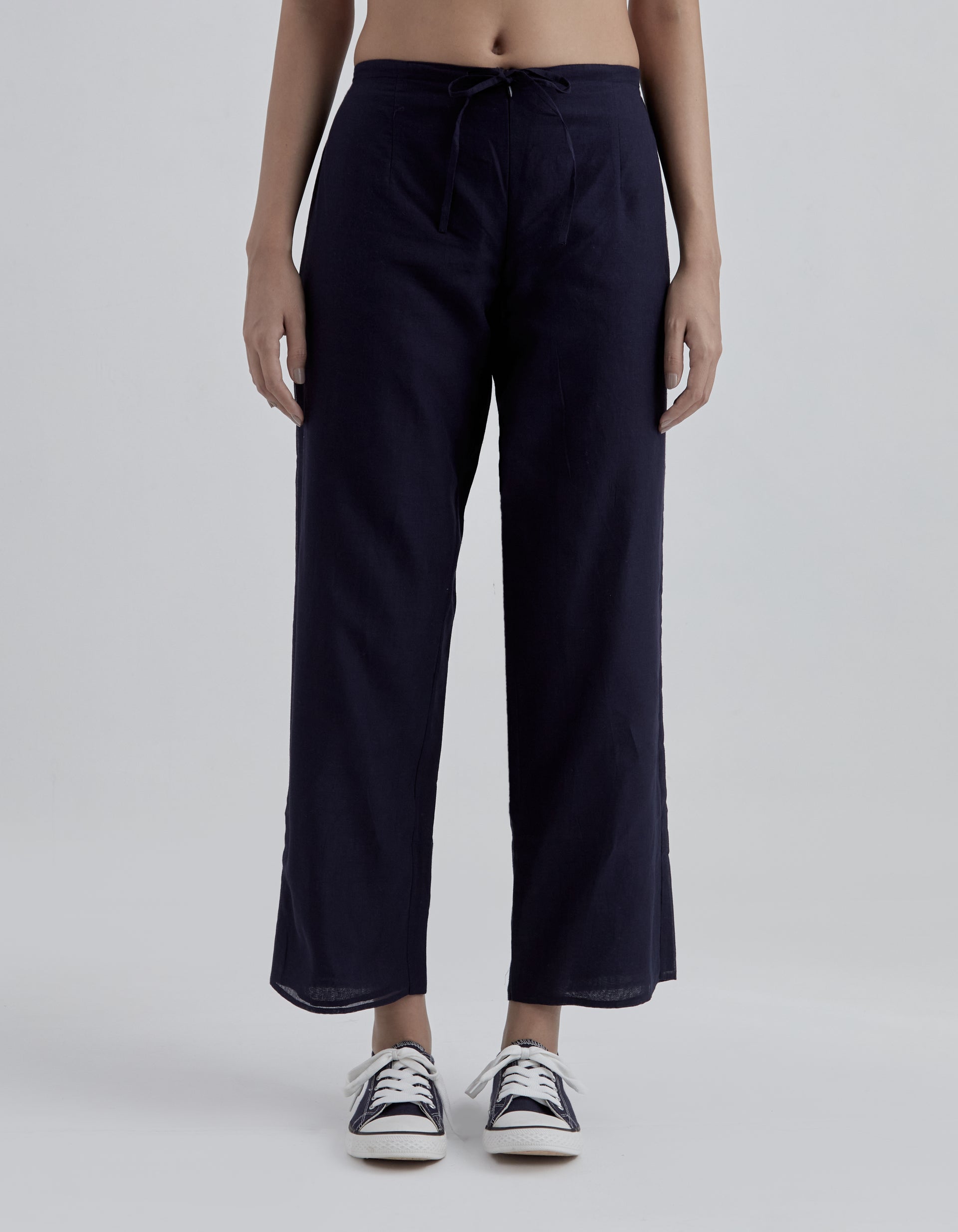 Indigo Solid Pants