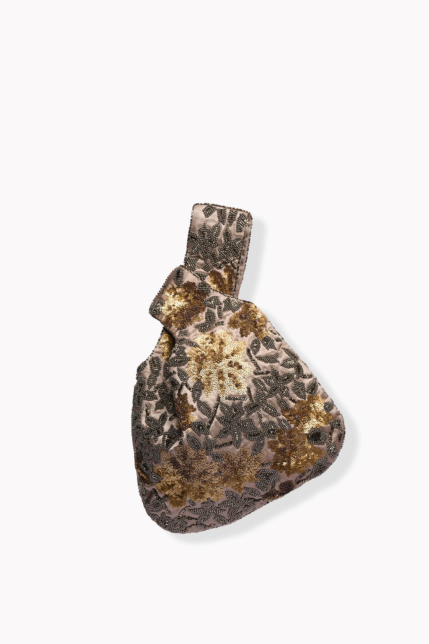 Stone Hand Sequined Knotbag