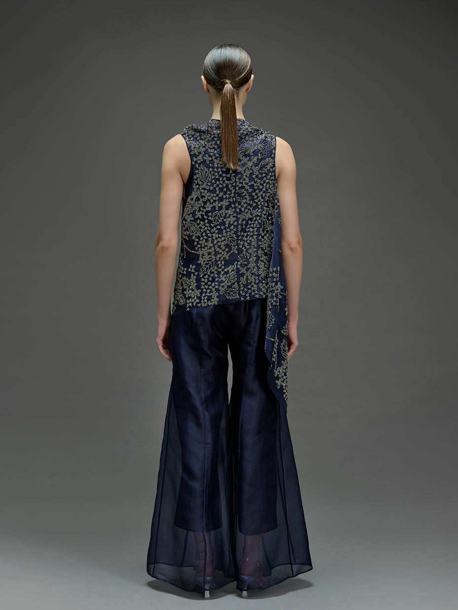 Indigo Solid Palazzo