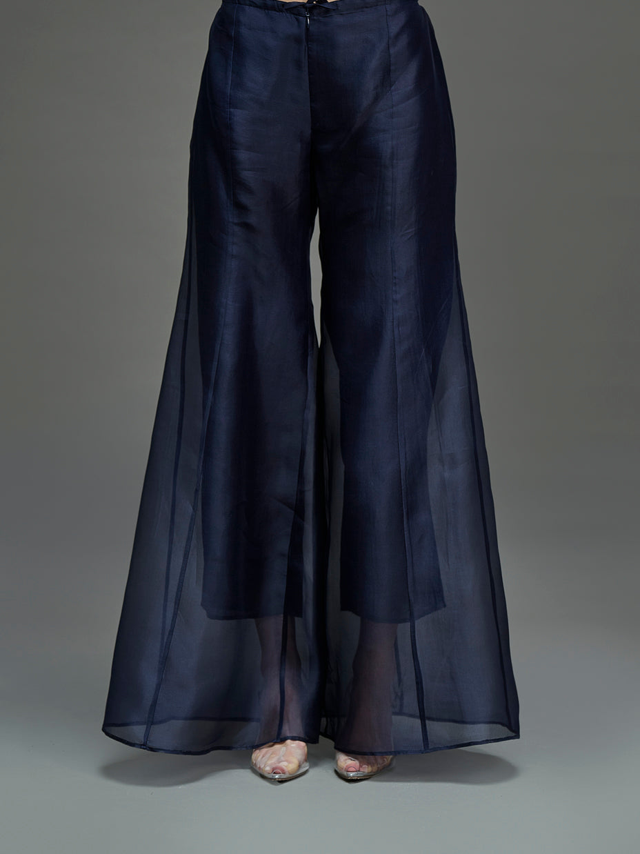 Indigo Solid Palazzo
