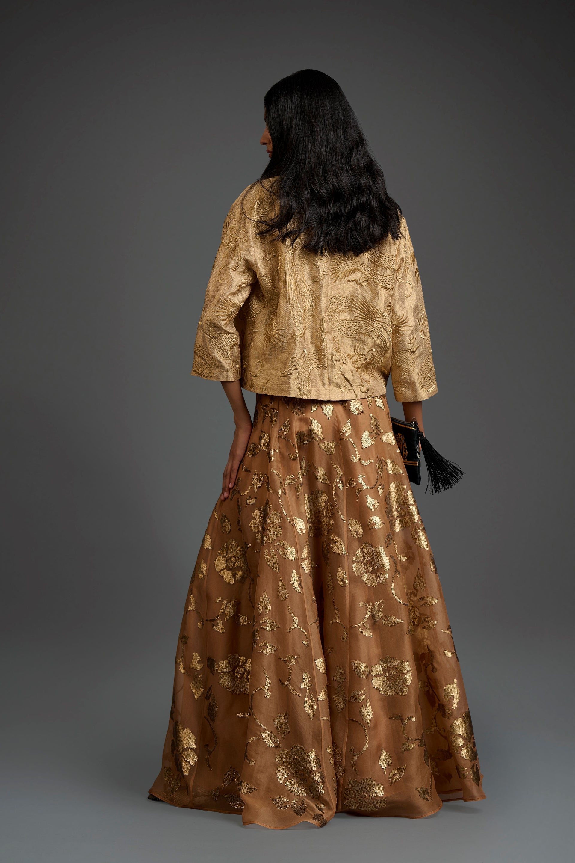 Gold Damask Stitch Jacket