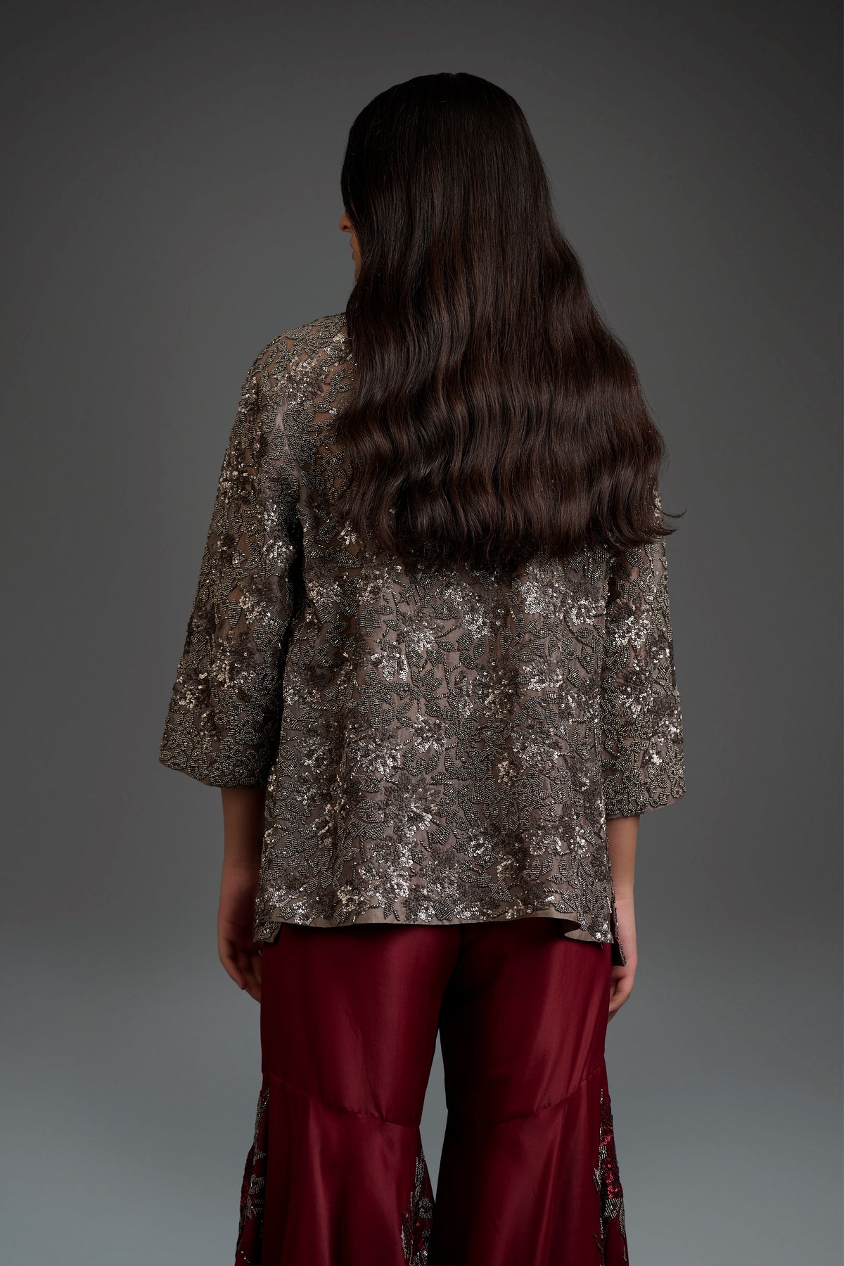 Stone Hand Beaded Jacket
