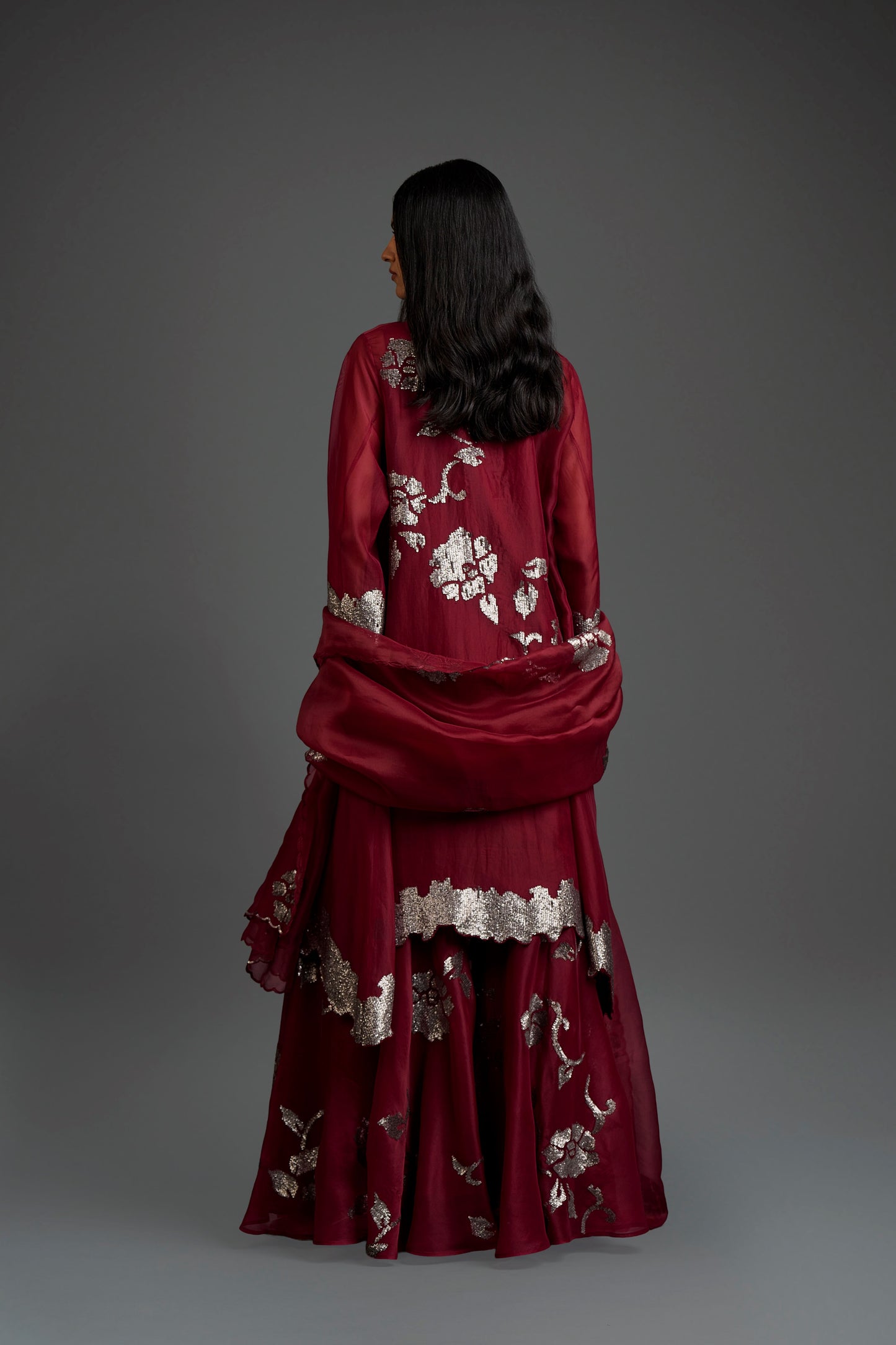 Cherry Hand Sequined Jacket