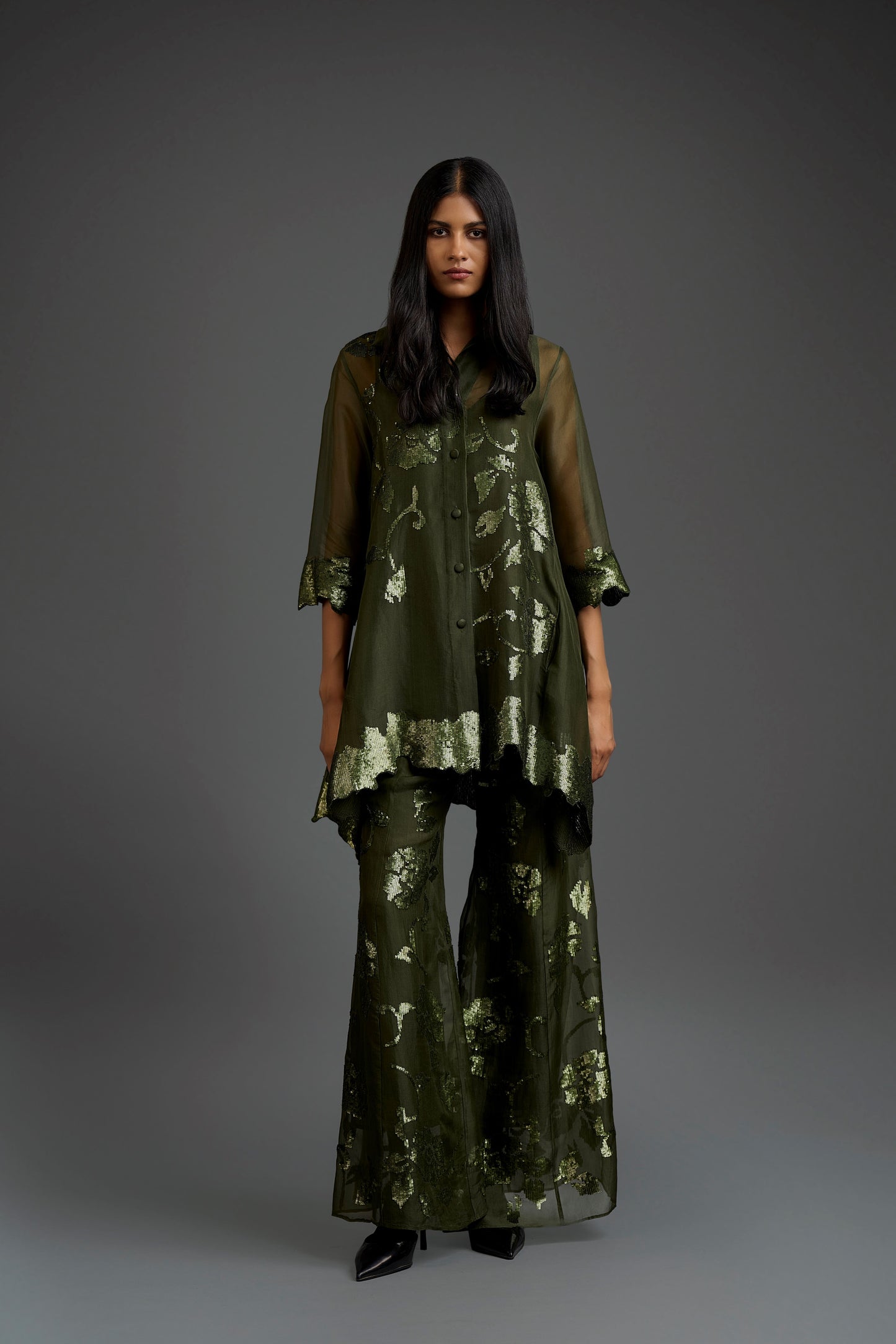 Forest Hand Sequined Jacket