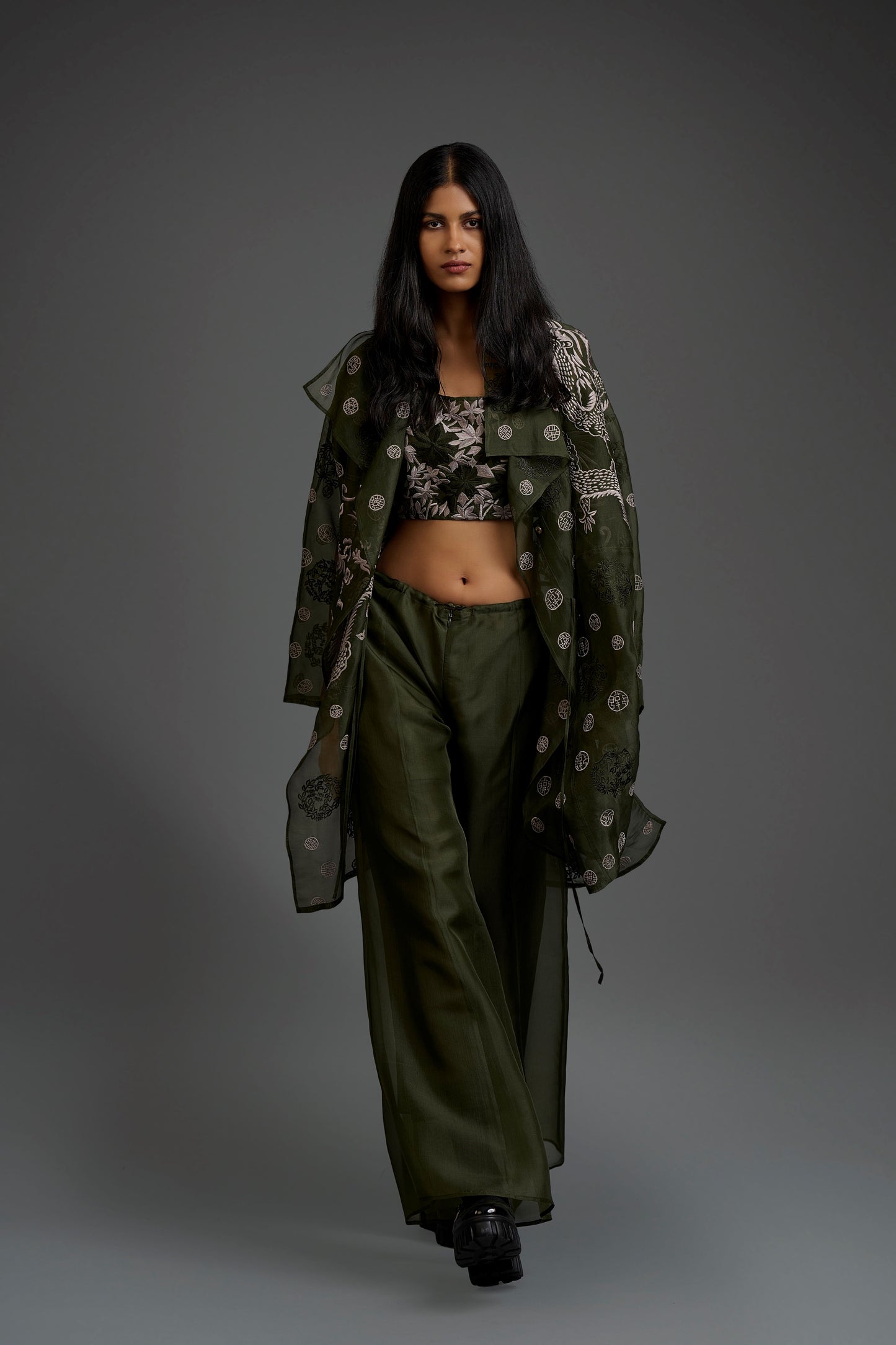Forest Flat Stitch Jacket