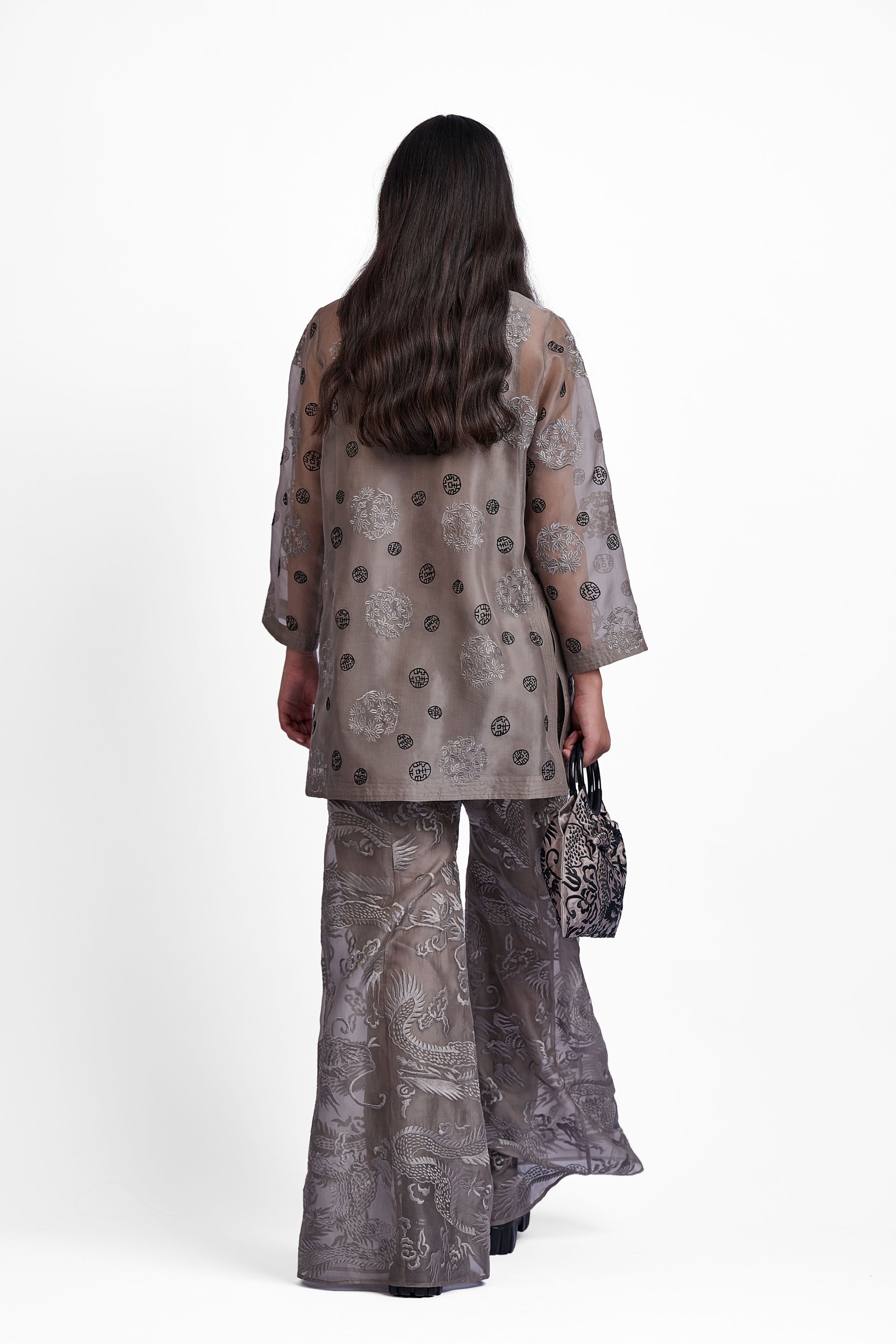 Stone Flat Stitch Jacket