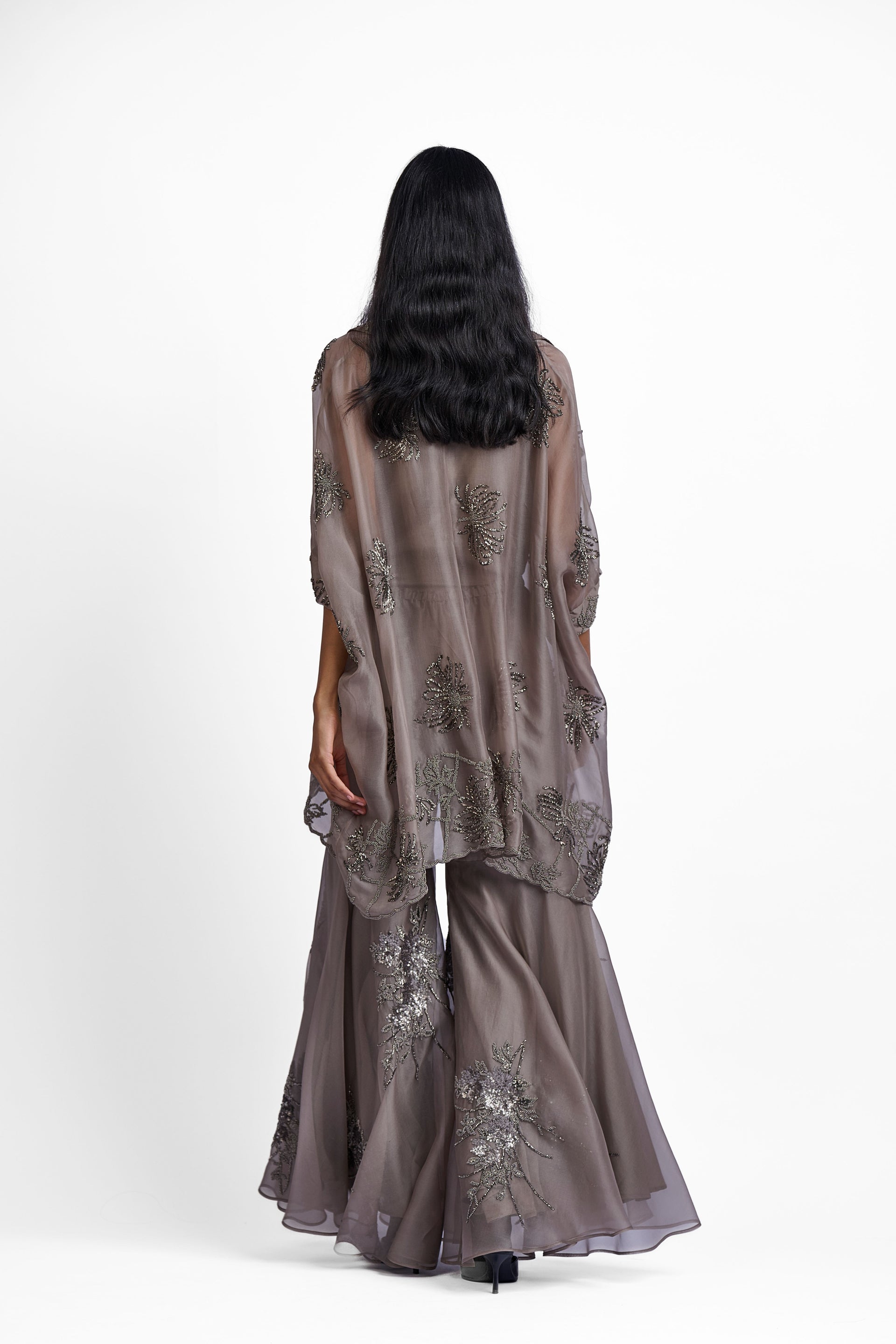 Stone Hand Beaded Tunic