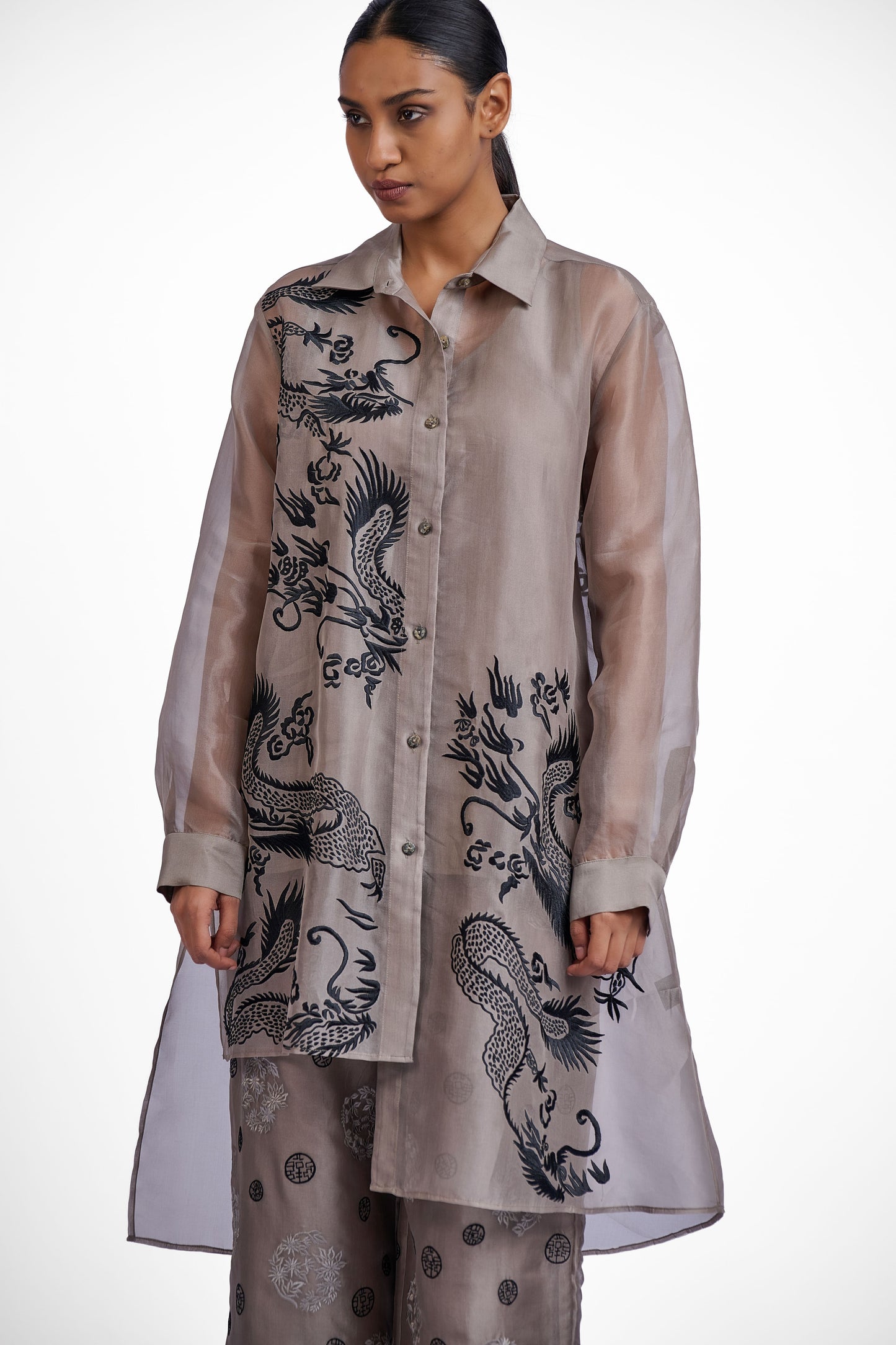 Stone Flat Stitch Shirt