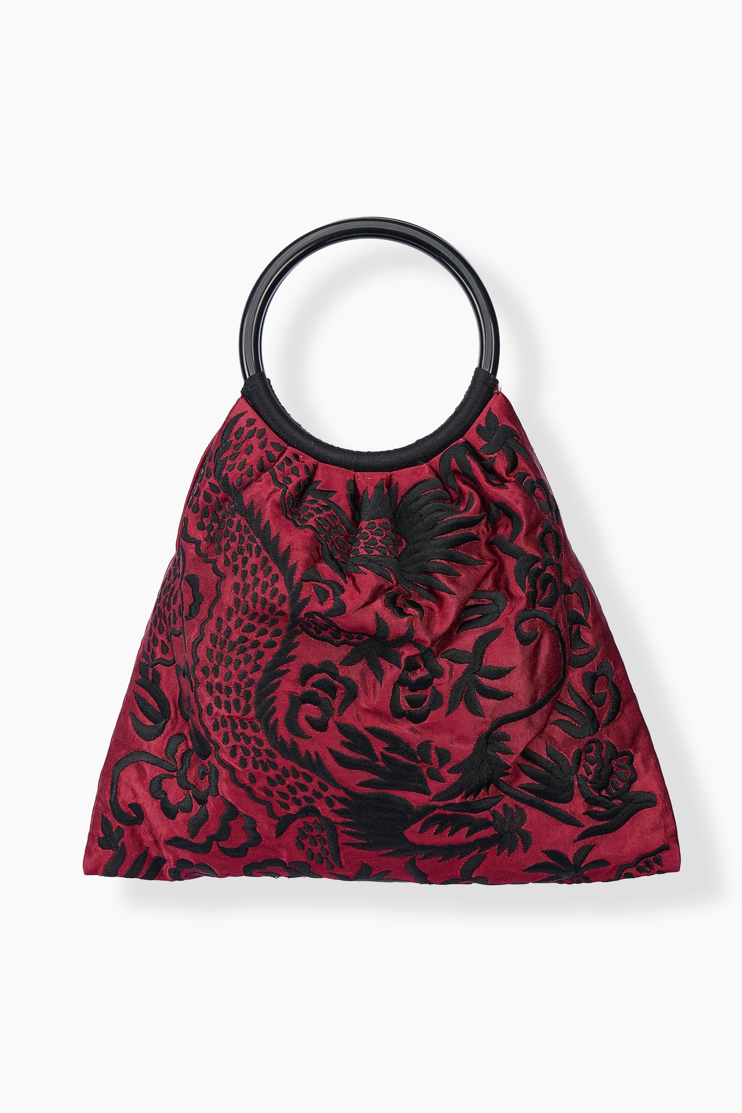 Cherry Flat Stitch Bag