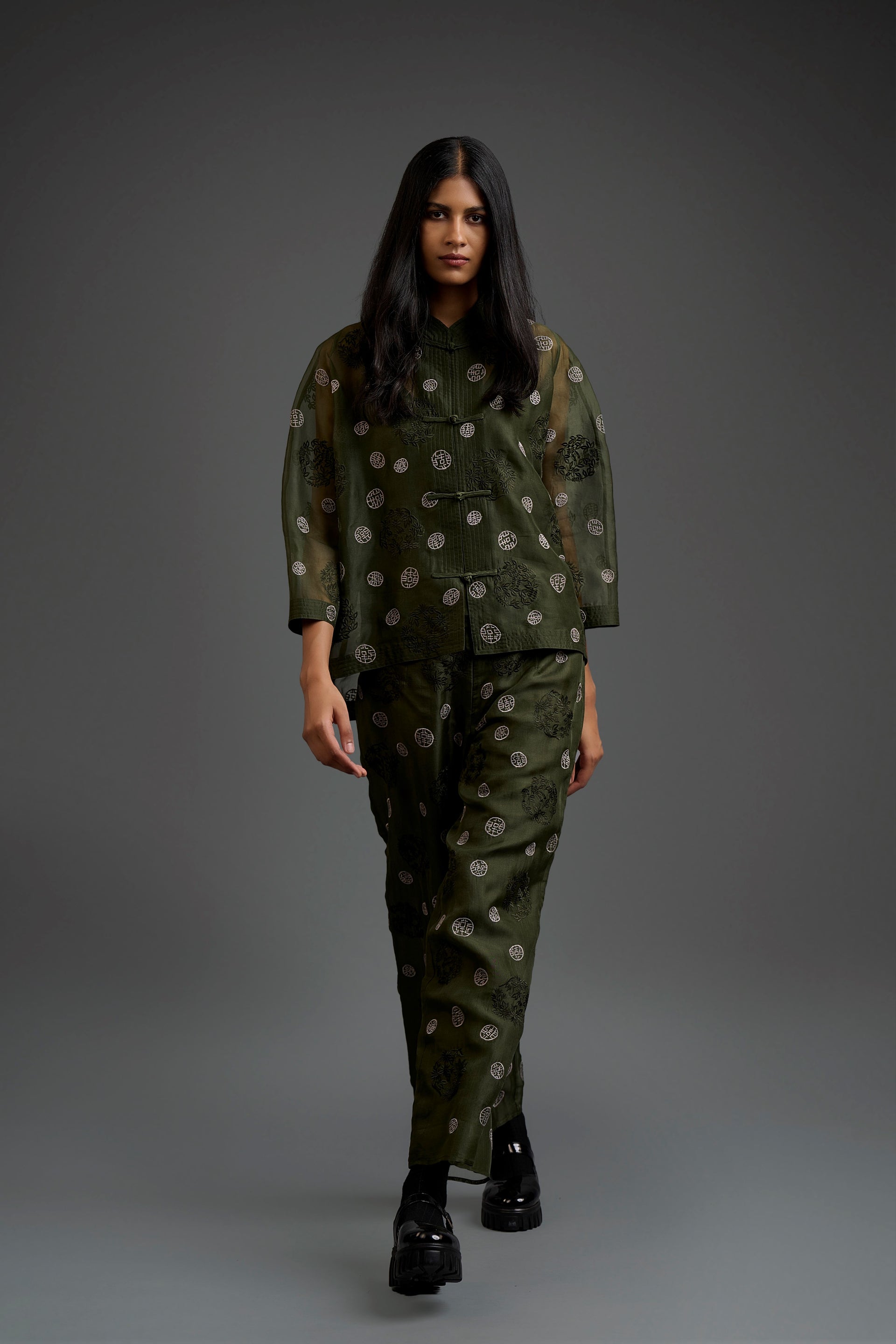 Forest Flat Stitch Pant