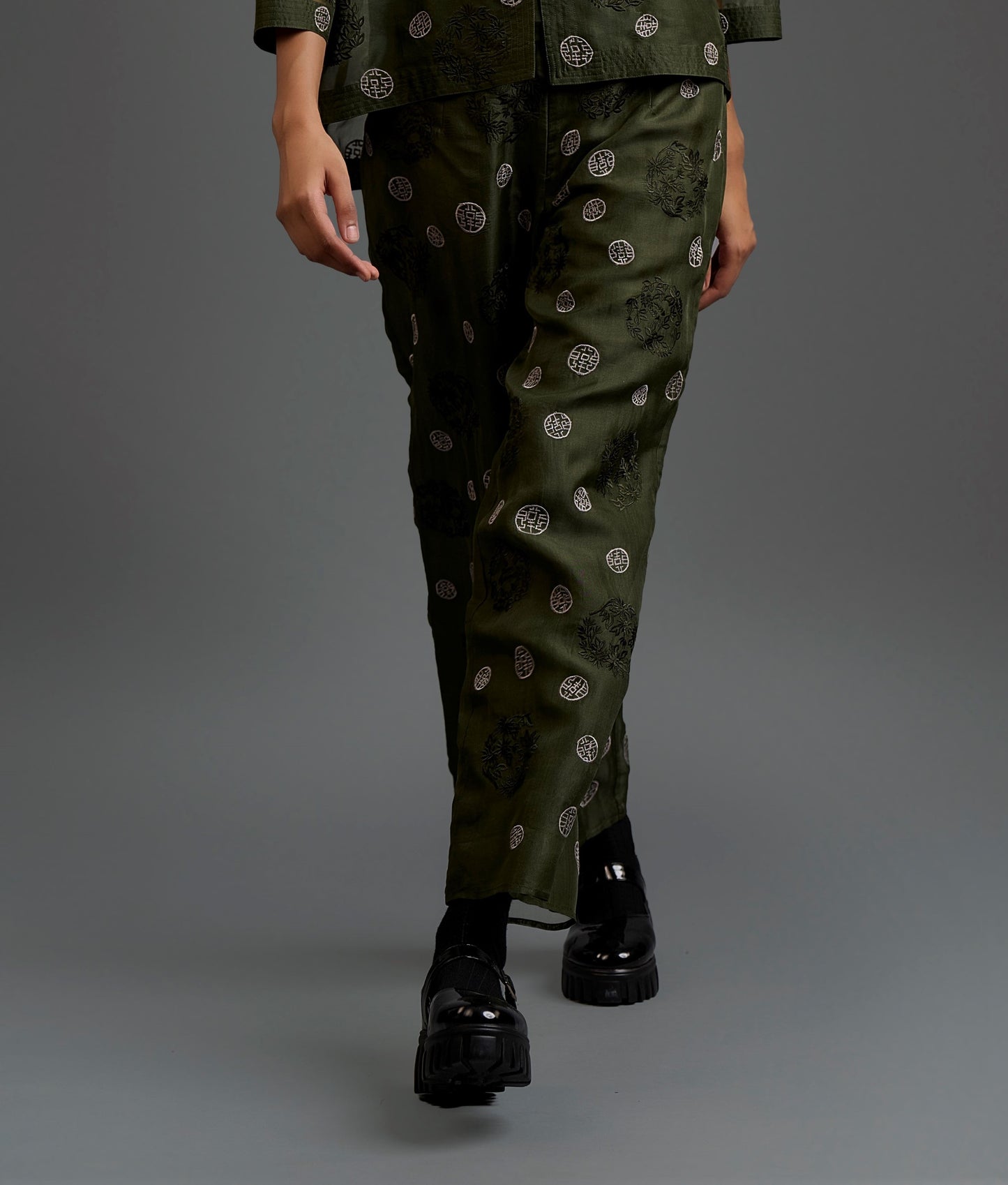 Forest Flat Stitch Pant