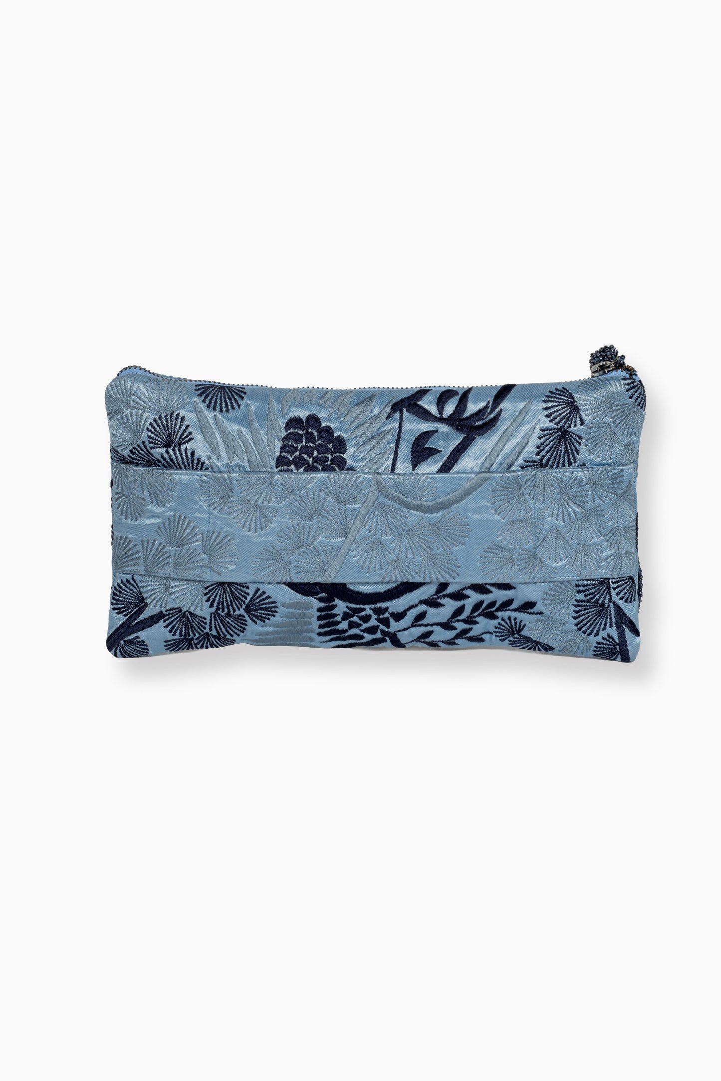 Steel Bird Motif Clutch