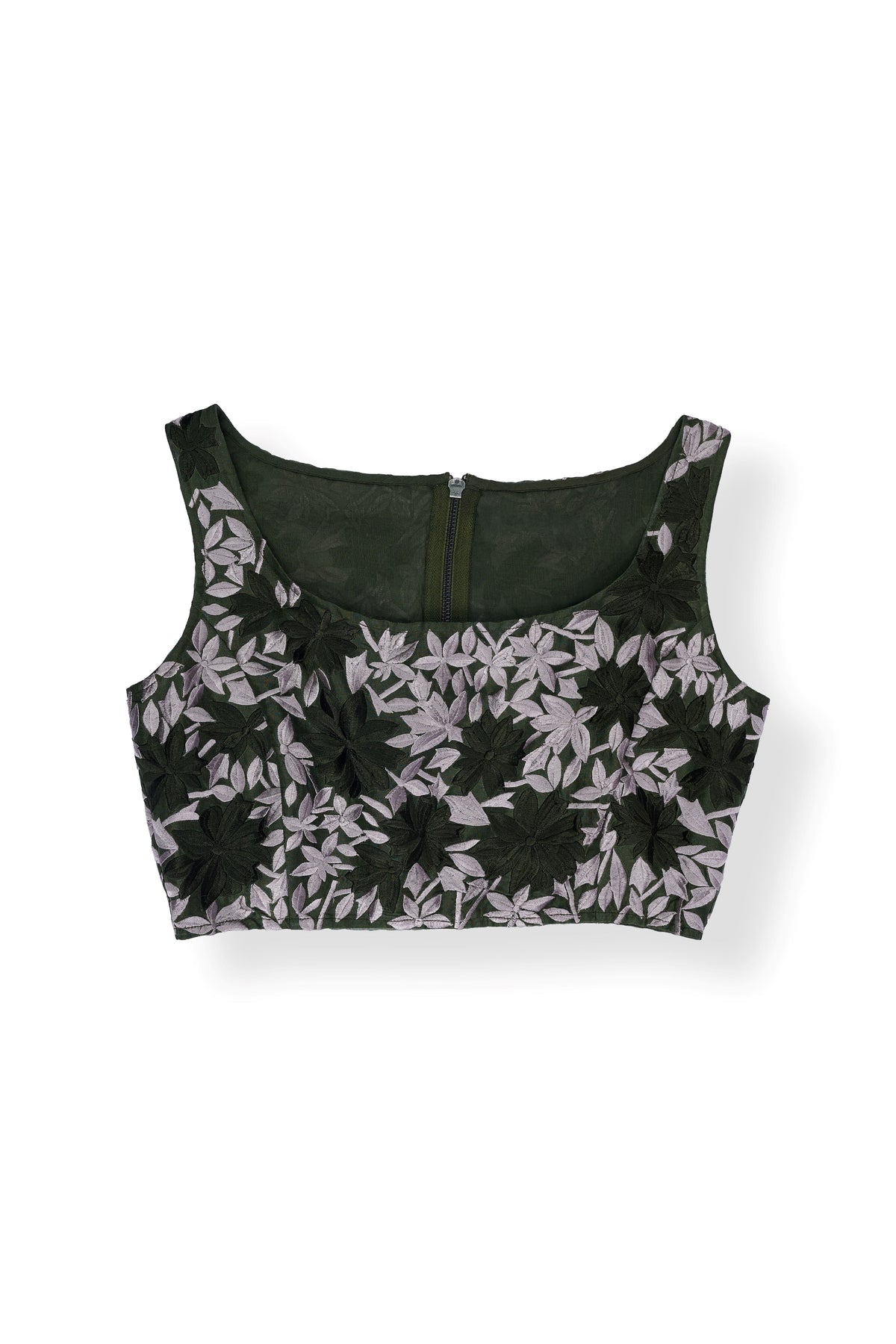 Forest Flat Stitch Blouse